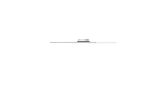LED-DECKENLEUCHTE 96/20/5,5 cm   - Weiß, Basics, Kunststoff/Metall (96/20/5,5cm) - Novel