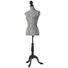 SCHNEIDERPUPPE - Schwarz/Weiß, Basics, Holz/Textil (168cm) - AMBIA HOME