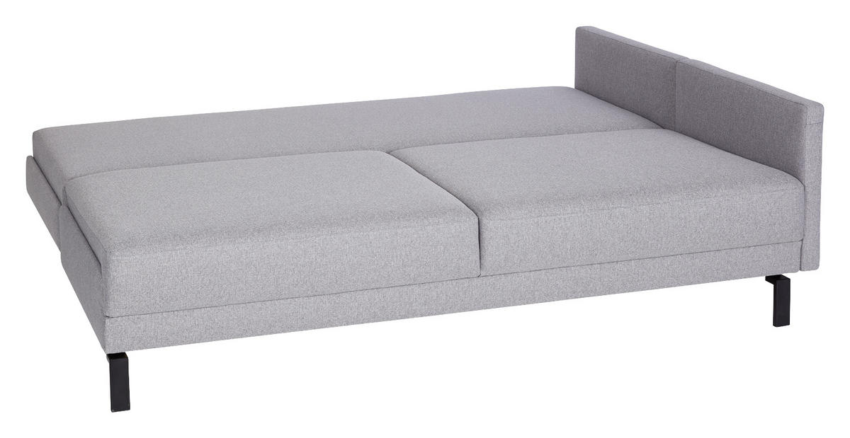 SCHLAFSOFA in Flachgewebe Blau  - Blau/Schwarz, Design, Textil (220/88/104cm) - Bali
