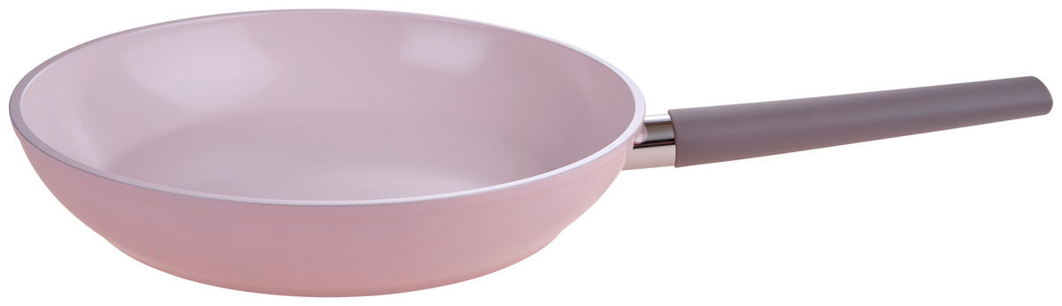 PFANNE Colorful Kitchen Keramikbeschichtung  - Rosa, LIFESTYLE, Kunststoff/Metall (28/5,3cm) - Homeware Profession.