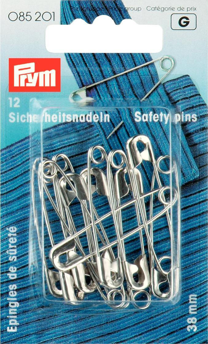 SICHERHEITSNADELN - Silberfarben, Basics, Metall (5.7/9.3/1.4cm)
