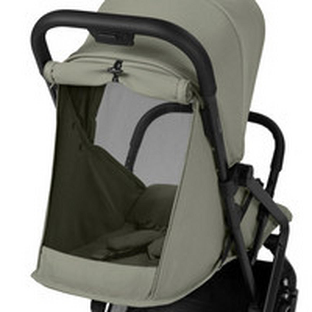 BUGGY Fly N Care  - Salbeigrün/Schwarz, Basics, Textil/Metall (80/45/100cm) - Hauck