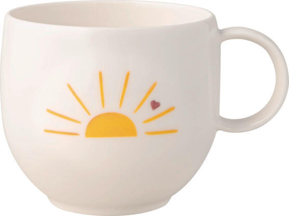 KAFFEEBECHER With Love  290 ml   - Weiß, LIFESTYLE, Keramik (12,5/9,5/8,5cm) - Villeroy & Boch