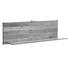 WANDBOARD Eiche massiv Eichefarben - Eichefarben, Design, Glas/Holz (80/22,8/20cm) - Moderano