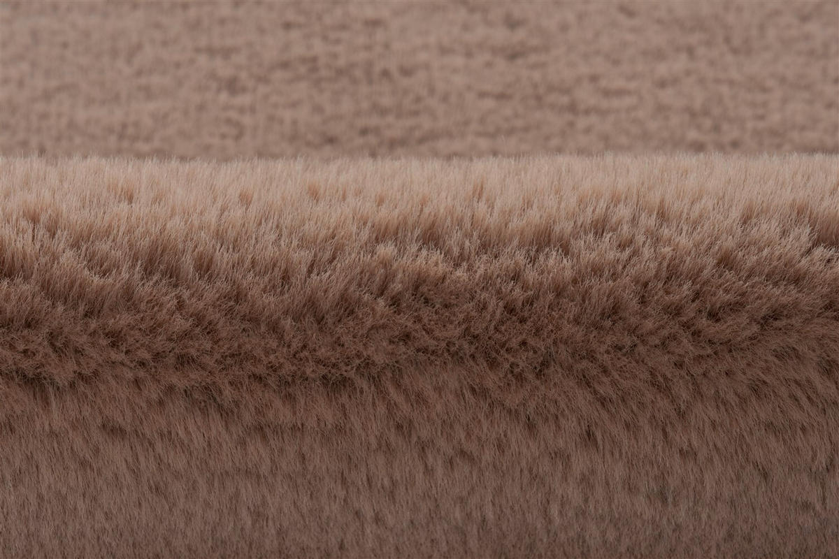 HOCHFLORTEPPICH 60/90 cm Estonia - Kunda Taupe Hellbraun  - Hellbraun, KONVENTIONELL, Textil (60/90cm)