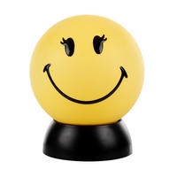 DETSKÁ STOLNÁ LAMPA, 15/15/20 cm - čierna/svetložltá, Basics, plast (15/15/20cm)