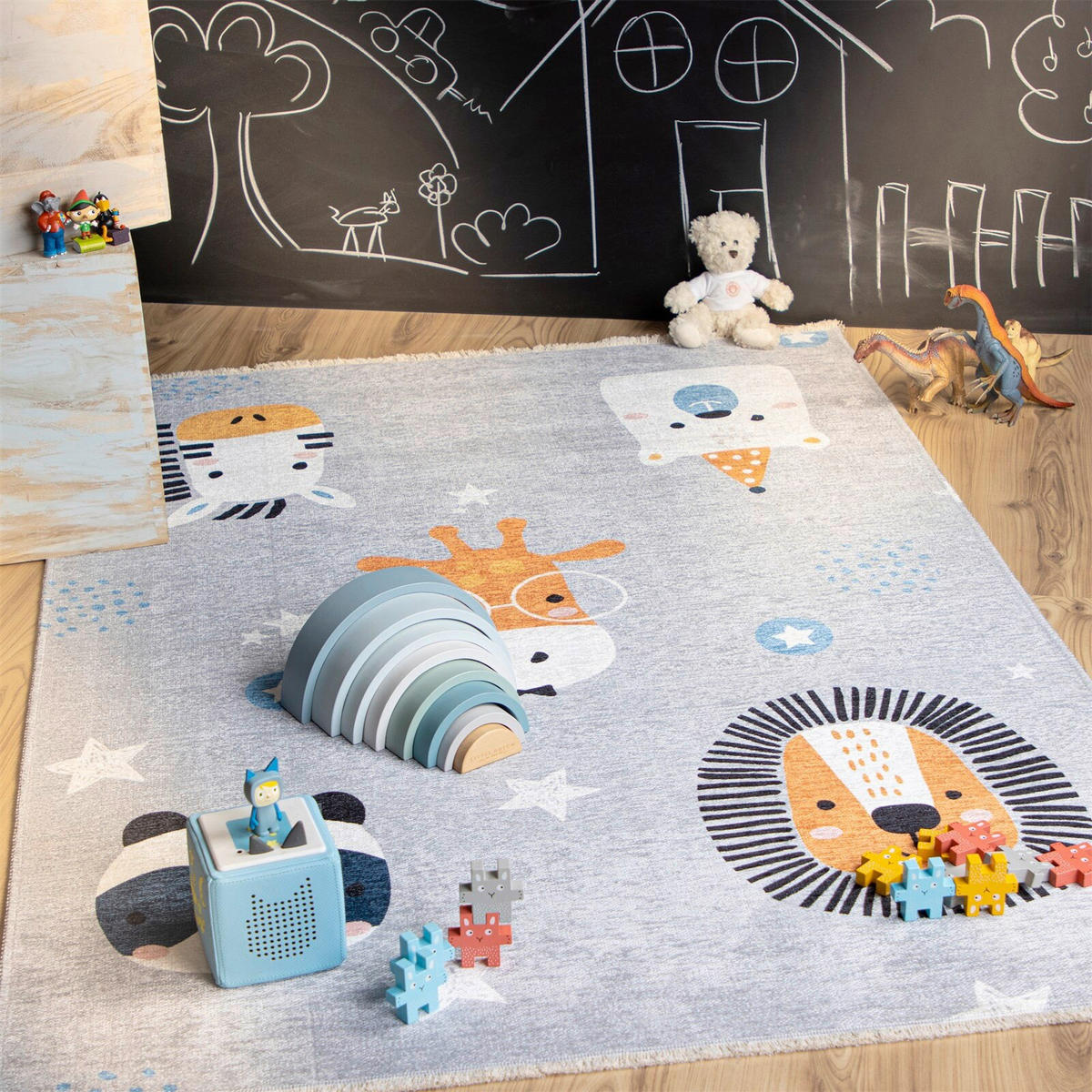 FLACHWEBETEPPICH 115/170 cm Multicolor rechteckig  - Multicolor, Basics, Textil (115/170cm) - Kayoom