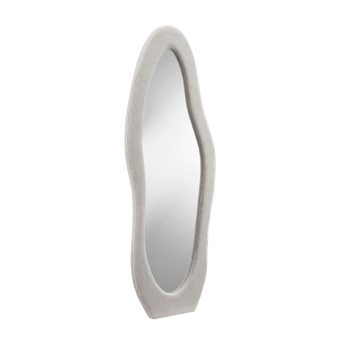 STANDSPIEGEL 60/160/3,5 cm  - Beige, Design, Glas/Holzwerkstoff (60/160/3,5cm) - Livetastic