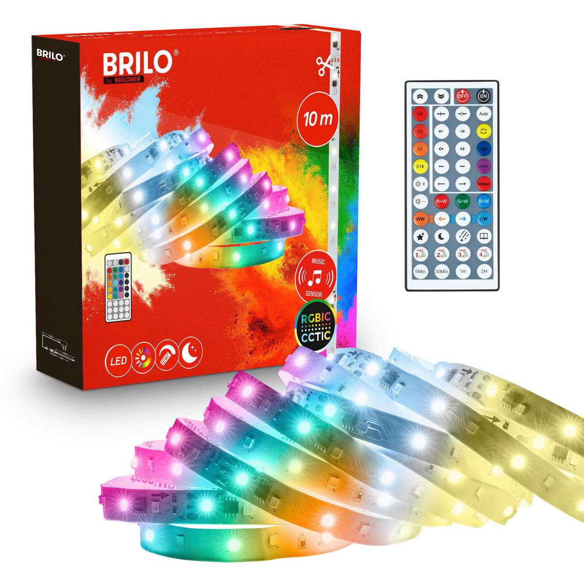 LED-STRIP 1000 cm  - Weiß, Basics, Kunststoff (1000cm)