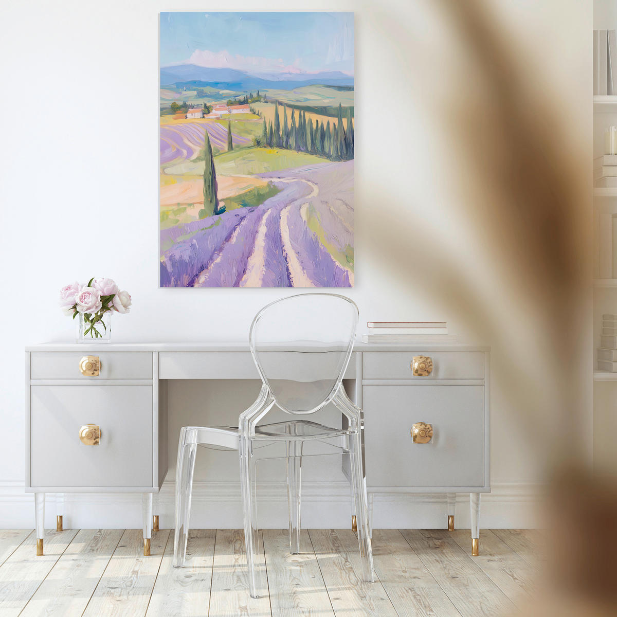 LEINWANDBILD Landschaft & Natur 70/100 cm  - Multicolor, Basics, Holz/Textil (70/100cm)