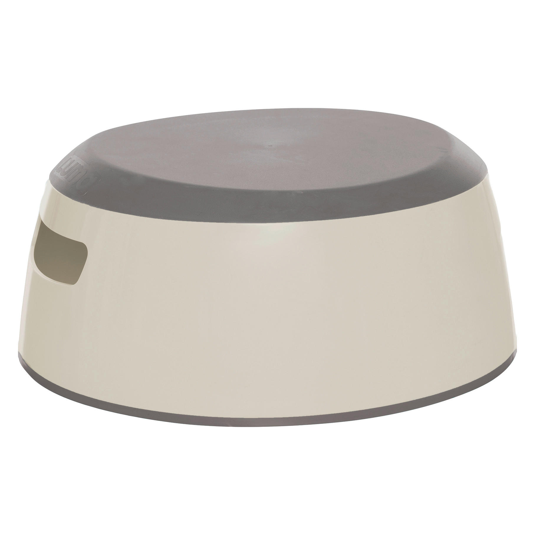 TRITTHOCKER Luma Almond  - Taupe, Basics, Kunststoff (20/30/15.5cm) - Luma