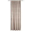 FERTIGVORHANG  blickdicht   130/250 cm  - Sandfarben, Design, Textil (130/250cm) - Joop!