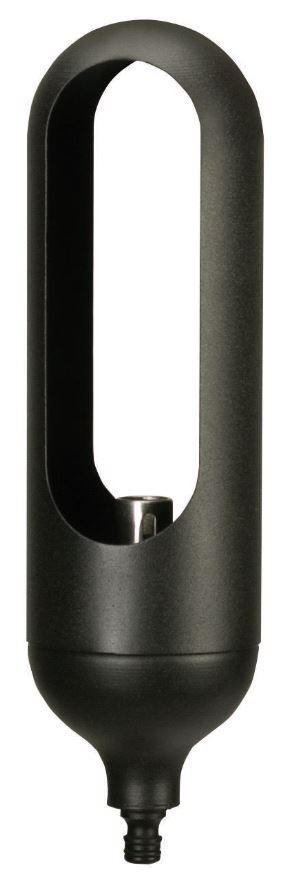CLICK UP FACKEL - Schwarz, Basics, Metall (11,5/11,5/37cm) - Gardena