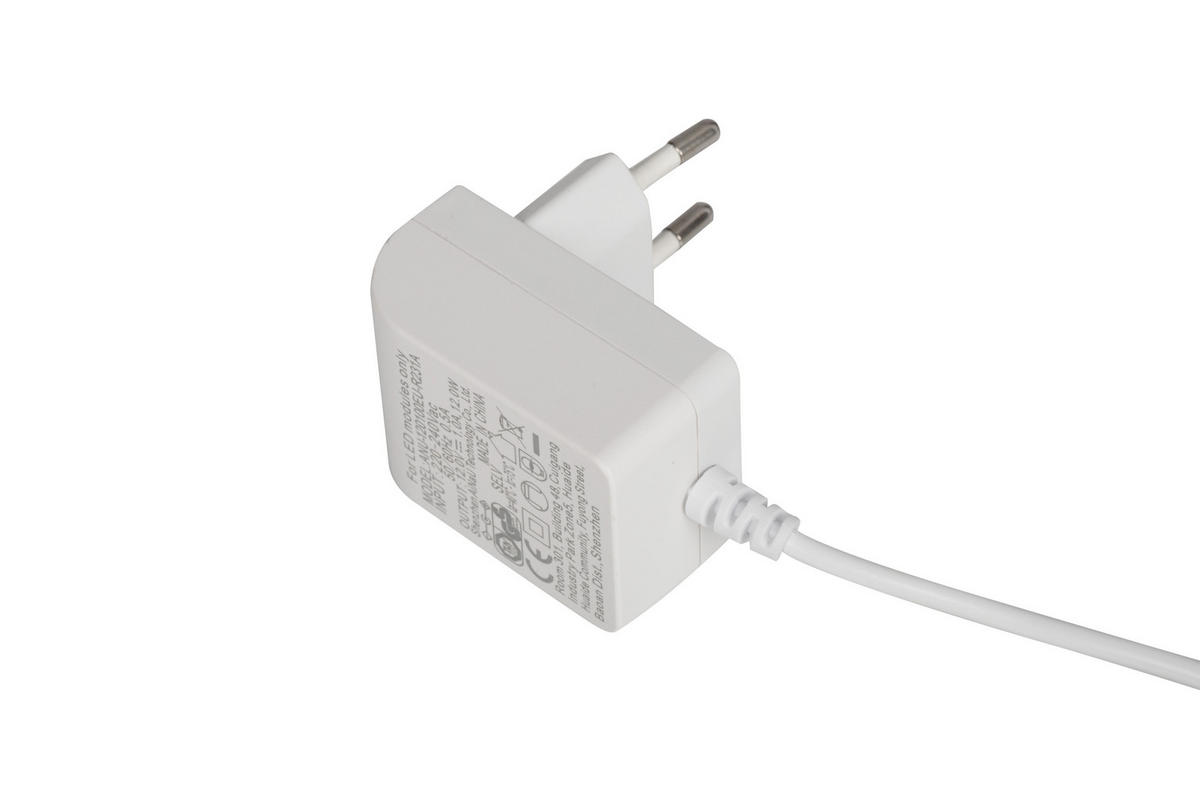 Lampadar Cu Led 13/150 cm    - alb/culoare crom, Trend, plastic (13/150cm) - Novel