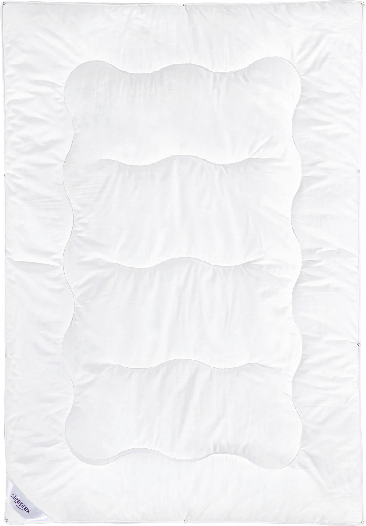 DUO-DECKE 140/200 cm  - Weiß, Basics, Textil (140/200cm) - Sleeptex
