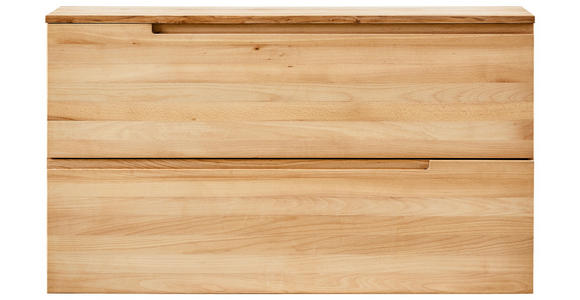 SCHUHSCHRANK 140,2/75,1/35 cm  - Kernbuche, KONVENTIONELL, Holz/Holzwerkstoff (140,2/75,1/35cm) - Linea Natura