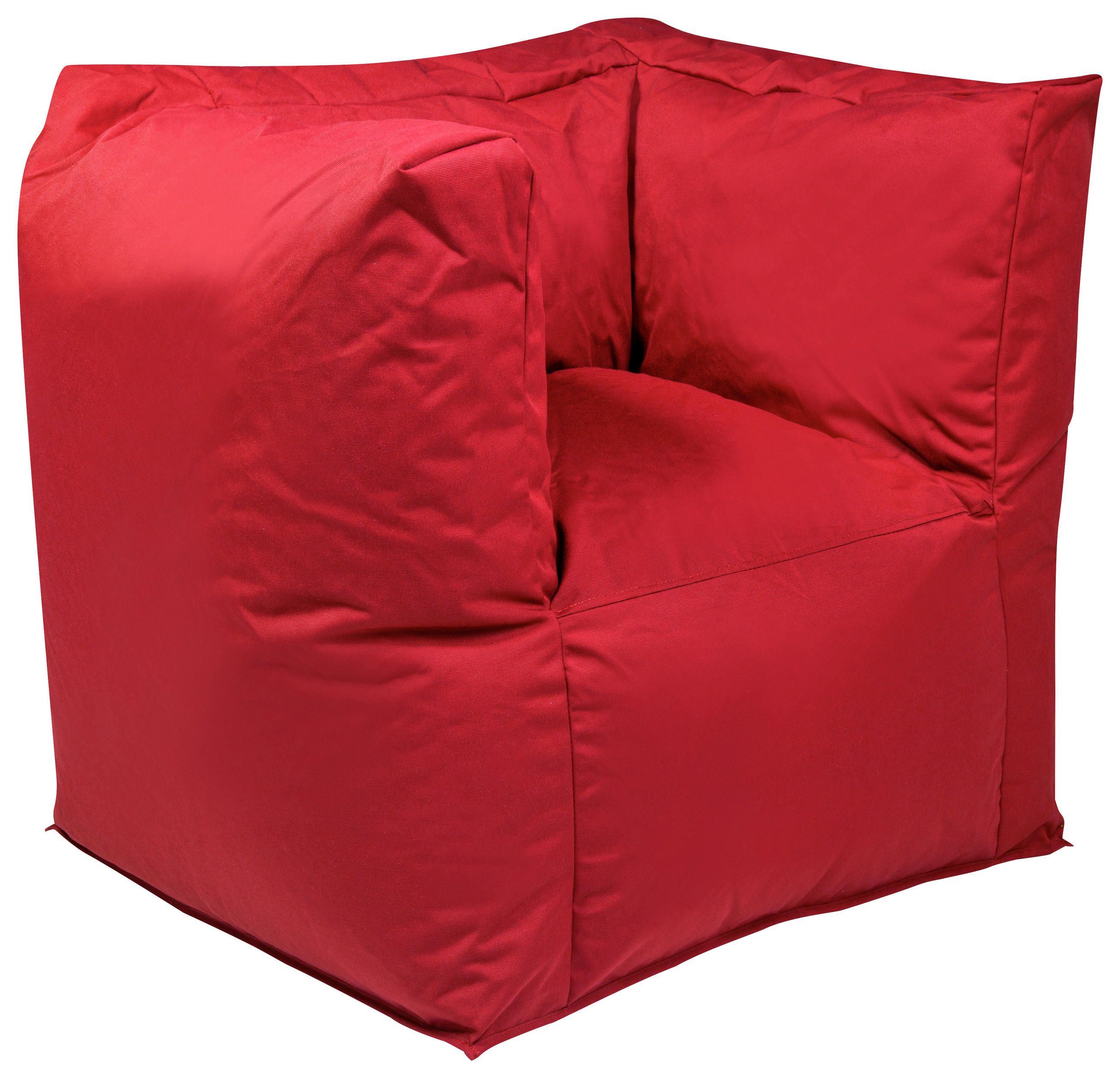 OUTDOORSITZSACK Uni 500 L  - Rot, Basics, Kunststoff (90/65/60cm) - Ambia Garden