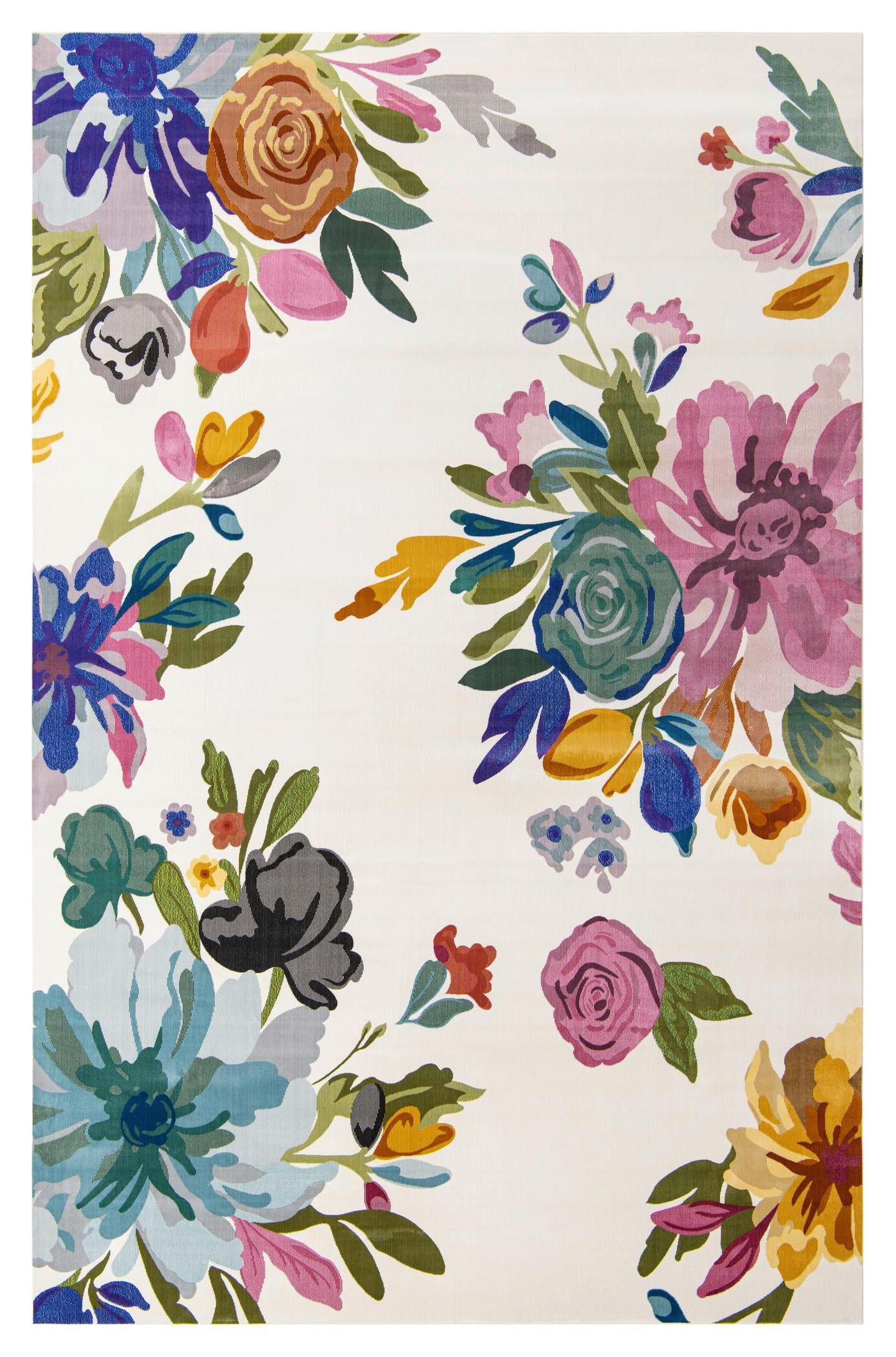 WEBTEPPICH 160/240 cm  - Multicolor, Basics, Kunststoff (160/240cm)