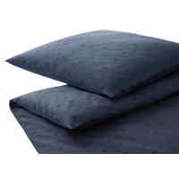 POSTELJNINA STARS žakar temno modra  - temno modra, Basics, tekstil (140cm) - Elegante