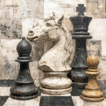 LEINWANDBILD 30/30 cm  - Multicolor, Basics, Holz/Papier (30/30cm) - Euroart