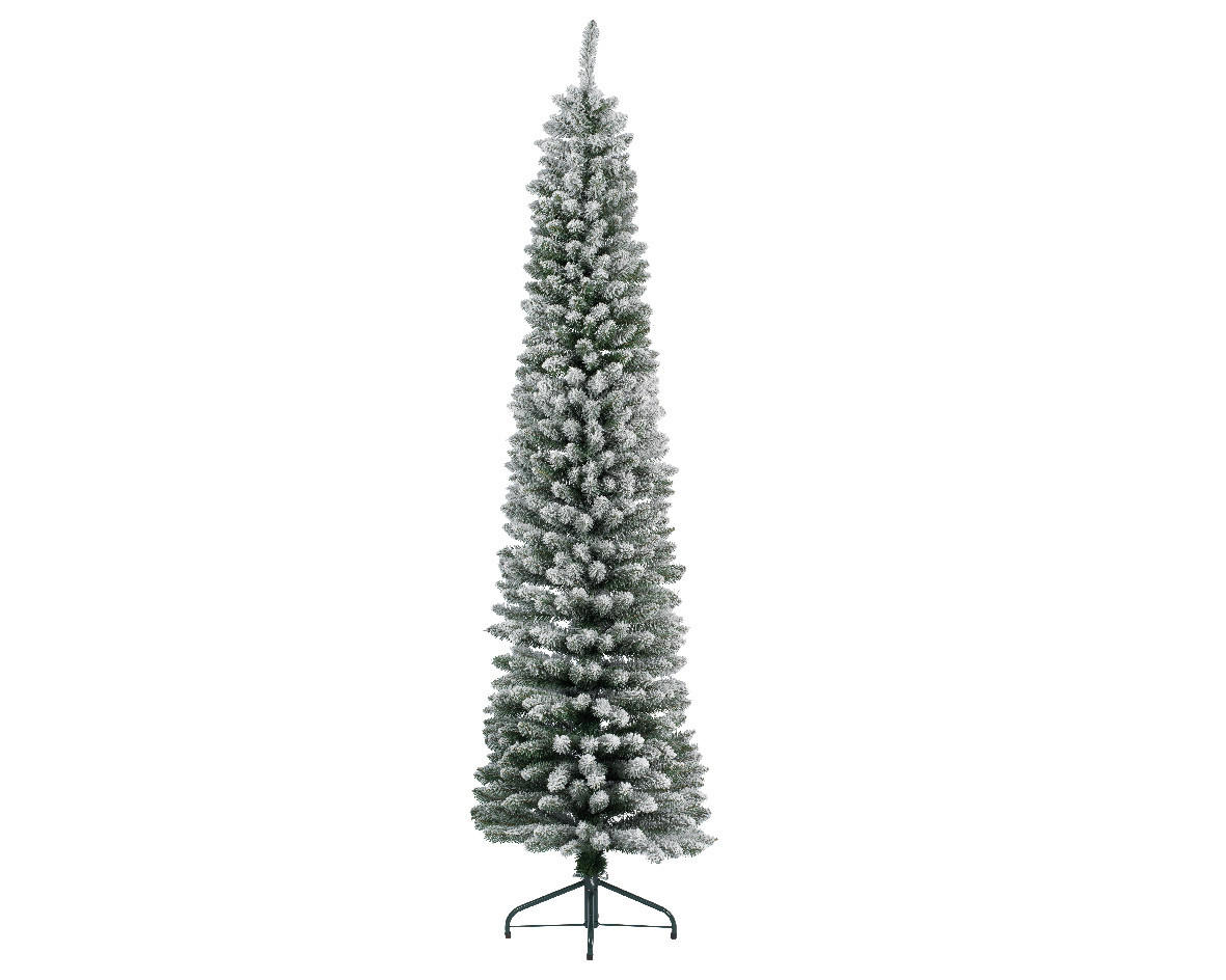 WEIHNACHTSBAUM 180 cm  - Weiß/Grün, LIFESTYLE, Kunststoff/Metall (50/180cm)
