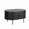COUCHTISCH - Schwarz, Design, Holzwerkstoff/Metall (100/60/55cm) - Livetastic