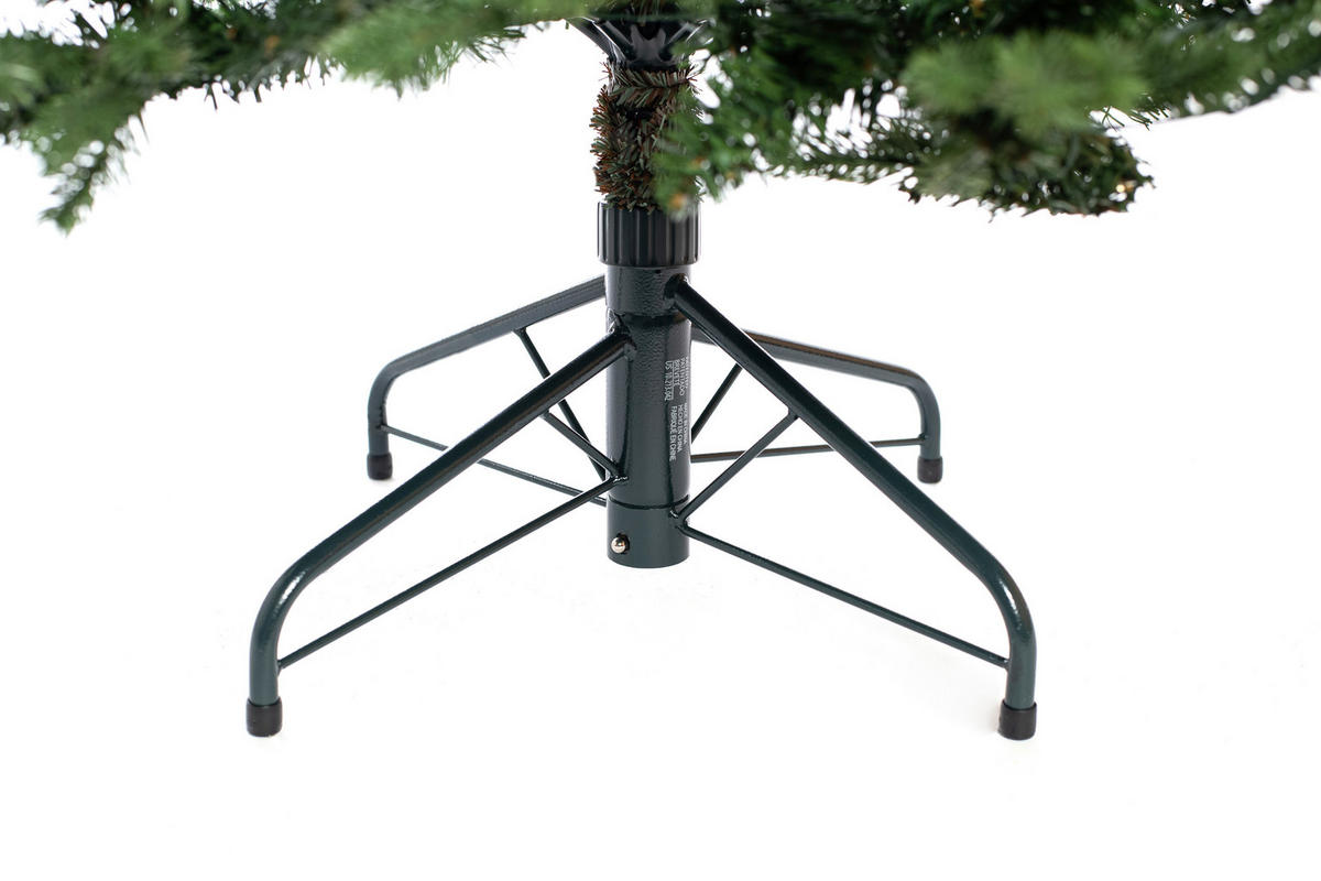 WEIHNACHTSBAUM 150 cm  - Waldgrün, Basics, Kunststoff/Metall (104/150cm)