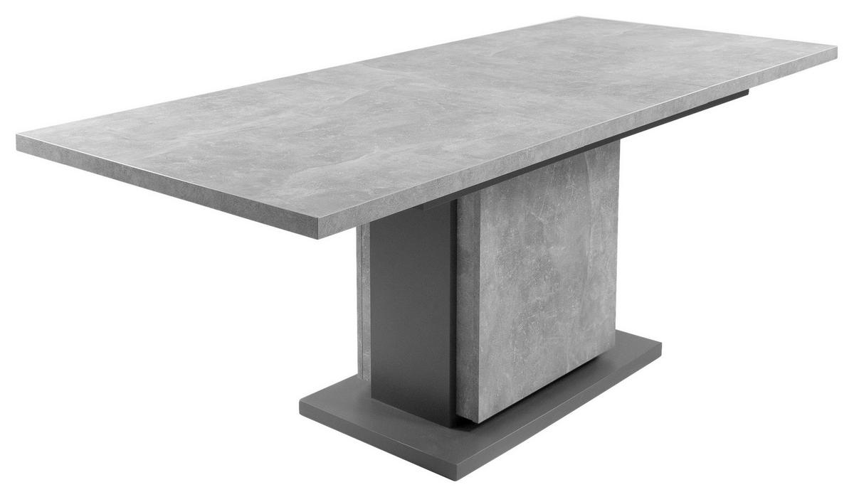 ESSTISCH in Holzwerkstoff 140/80/75 cm  - Anthrazit/Grau, MODERN, Holzwerkstoff (140/80/75cm) - MID.YOU