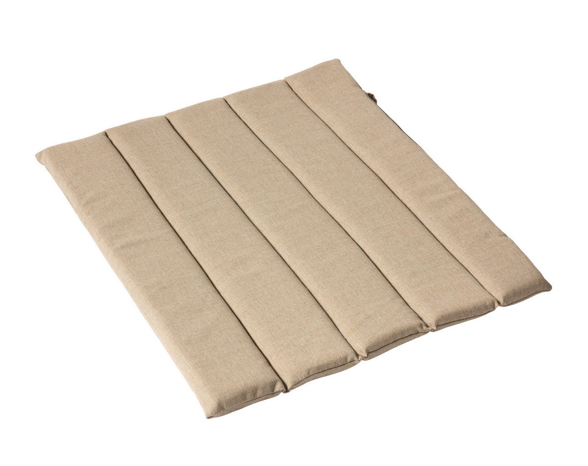 GARTENHOCKERAUFLAGE   62/2/54 cm  - Sandfarben, Natur, Kunststoff (62/2/54cm) - Gardenson