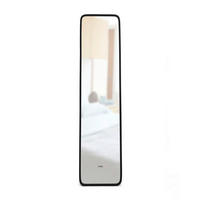 STANDSPIEGEL 37/157/5 cm  - Schwarz, Basics, Glas/Kunststoff (37/157/5cm) - Umbra