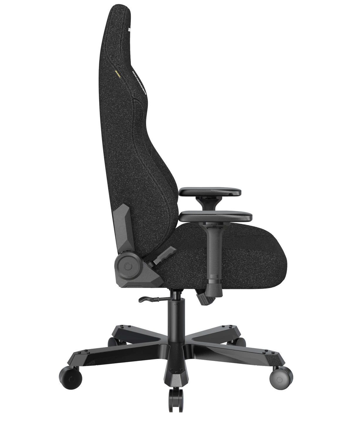 GAMINGSTUHL Schwarz Metall, Textil   - Schwarz, KONVENTIONELL, Textil/Metall (66/1440/60cm) - Dxracer