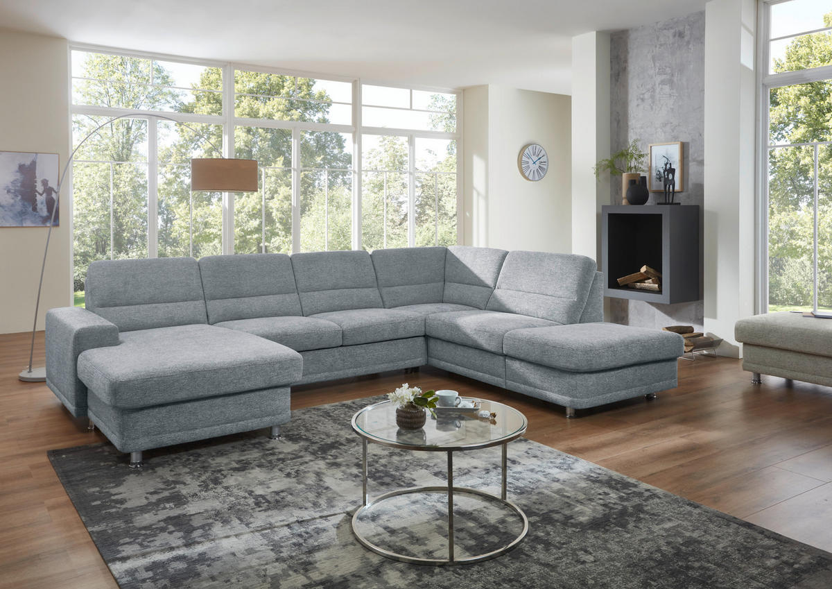 SEDEŽNA GARNITURA,  - Design, tekstil/les (166/311/234cm) - Beldomo System