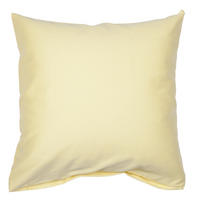 KOPFKISSENBEZUG Giacomo Makosatin  - Gelb, Basics, Textil (40/40cm) - Janine