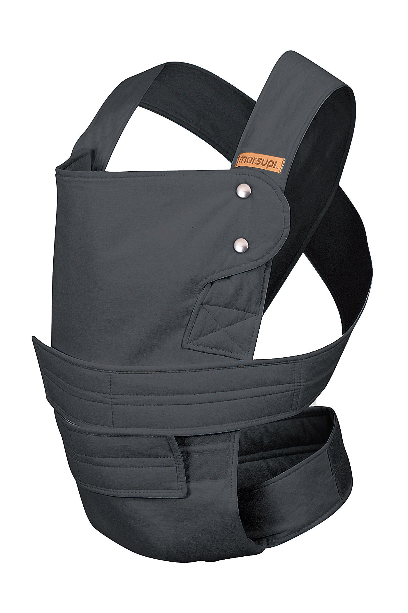BABYTRAGE Marsupi Classic 2.0  - Grau, Basics, Textil (XXLnull) - Wickelkinder Manduca