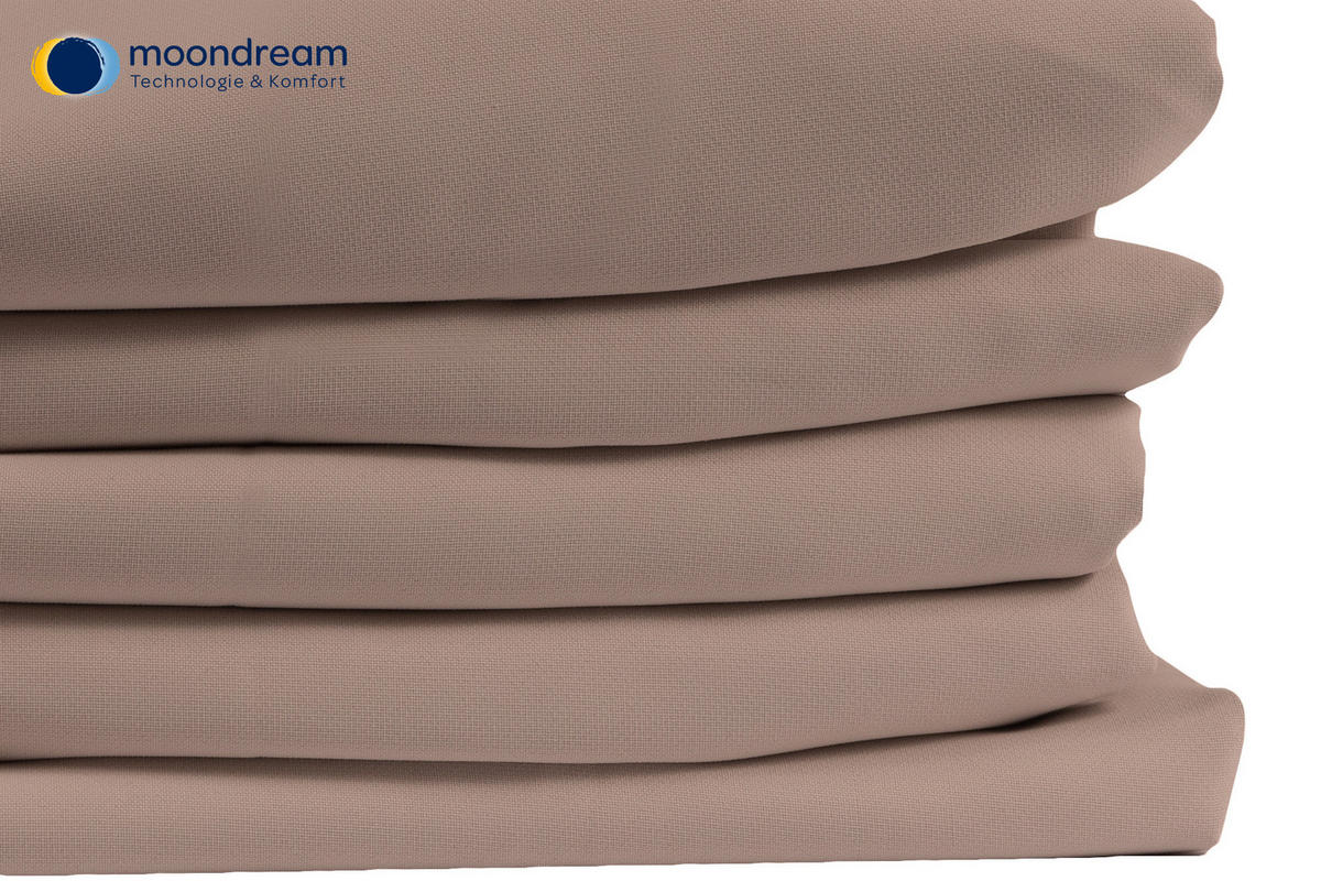 LÄRMSCHUTZVORHANG Verdunkelung  - Braun, Design, Textil (145/260cm)