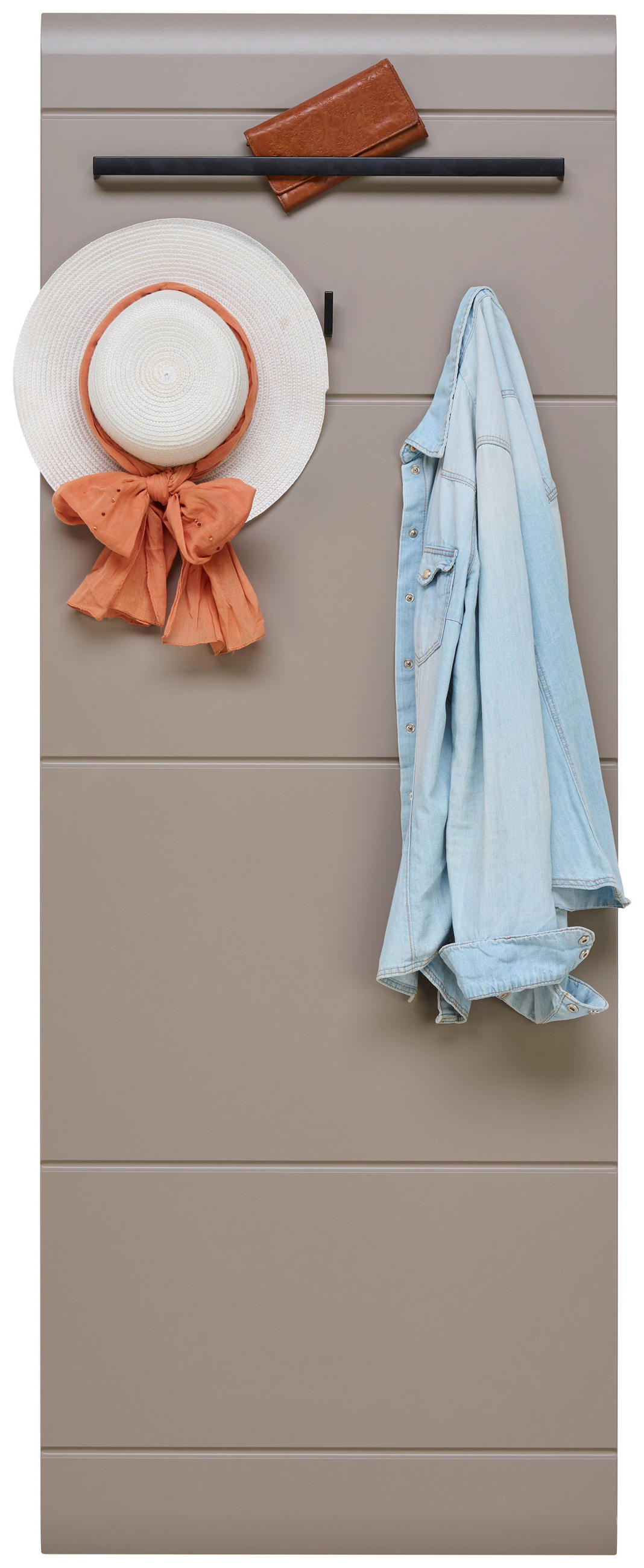 Garderobenpaneel Auris Grau B: 60 Cm Mit 3 Haken