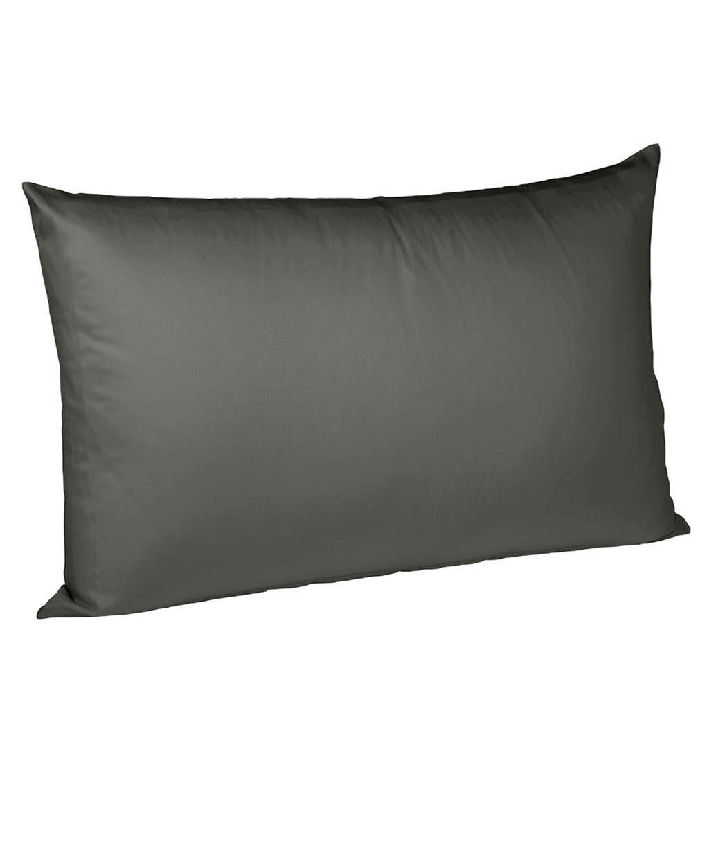 POVLAK NA POLŠTÁŘ, 40/40 cm, bavlna - antracitová, Basics, textil (40/40cm) - Fleuresse