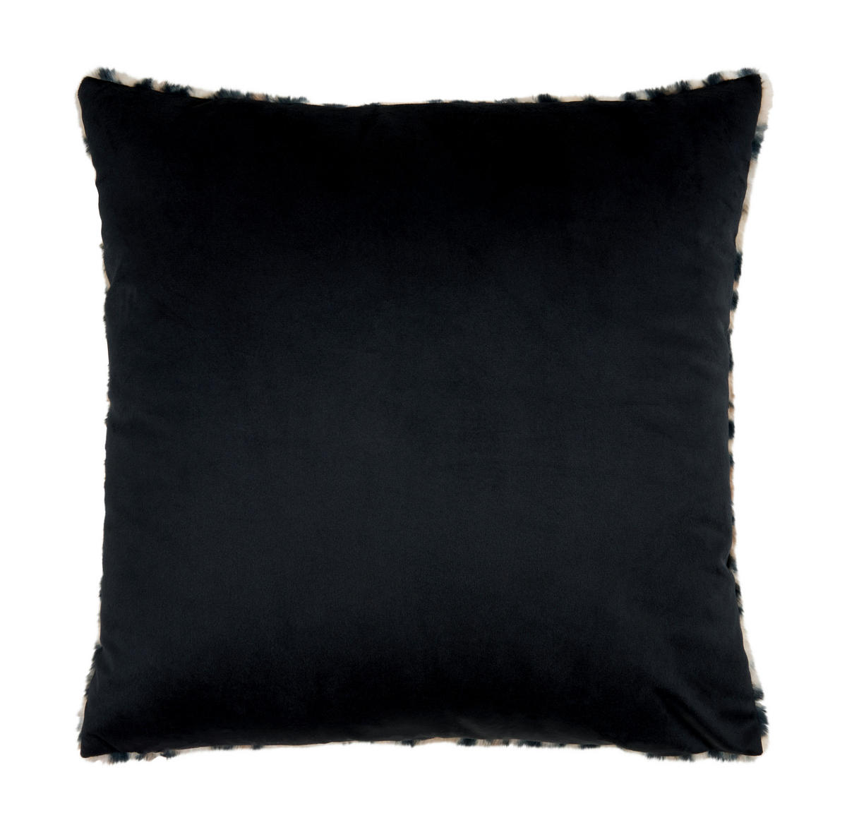 ZIERKISSEN  45/45 cm   - Schwarz/Braun, Design, Textil (45/45cm) - Dieter Knoll