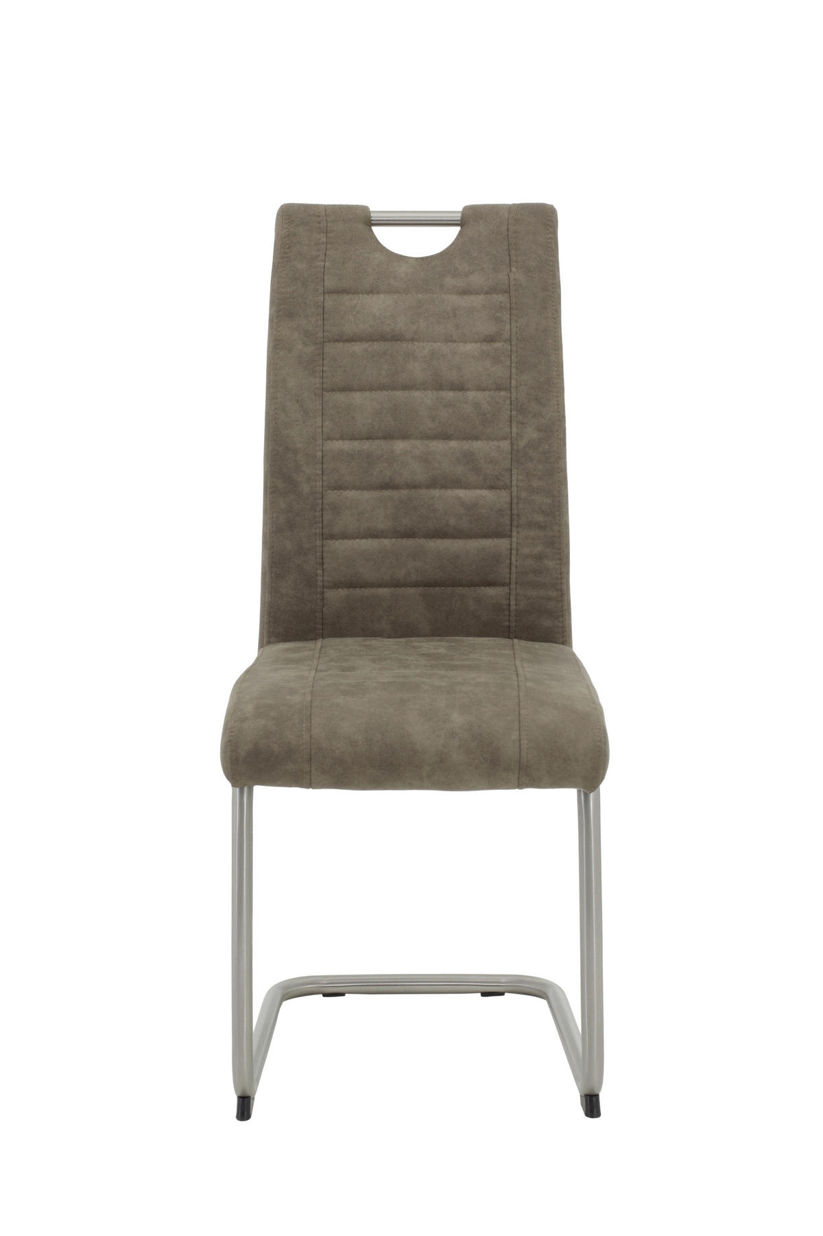 TISCHGRUPPE in Metall, Textil, Holzwerkstoff Schlammfarben, Eichefarben  - Schlammfarben/Eichefarben, MODERN, Holzwerkstoff/Textil (140-220/76/90cm) - MID.YOU