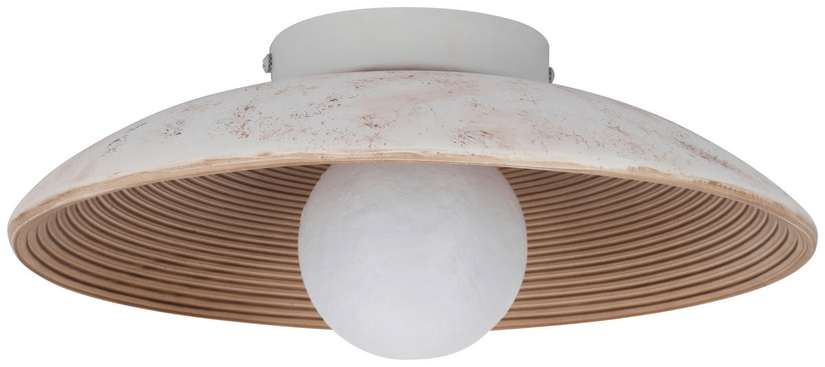 WANDLEUCHTE - Braun, Design, Kunststoff/Metall (35/11cm) - Collet's Monde