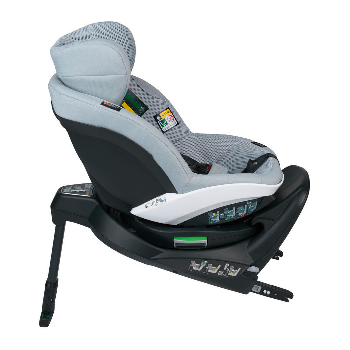 DJEČJA AUTOSJEDALICA  Izi Turn B I-Size  - crna, Basics, tekstil/plastika (16kg) - Besafe