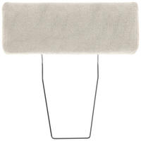 KOPFSTÜTZE - Beige, KONVENTIONELL, Textil (55/21/10cm) - Hom`in
