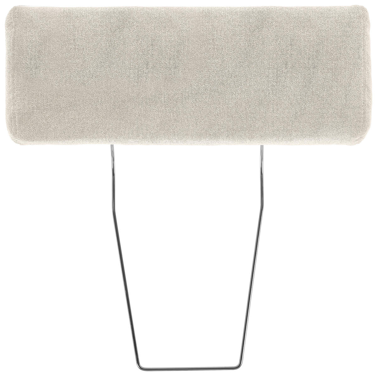 KOPFSTÜTZE in Velours  - Beige, Konventionell, Textil (55/21/10cm) - Hom`in