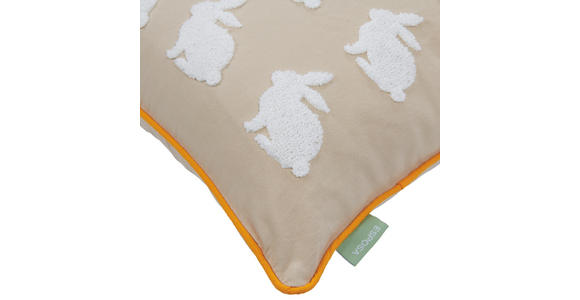 ZIERKISSEN  45/45 cm   - Weiß, Textil (45/45cm) - Esposa