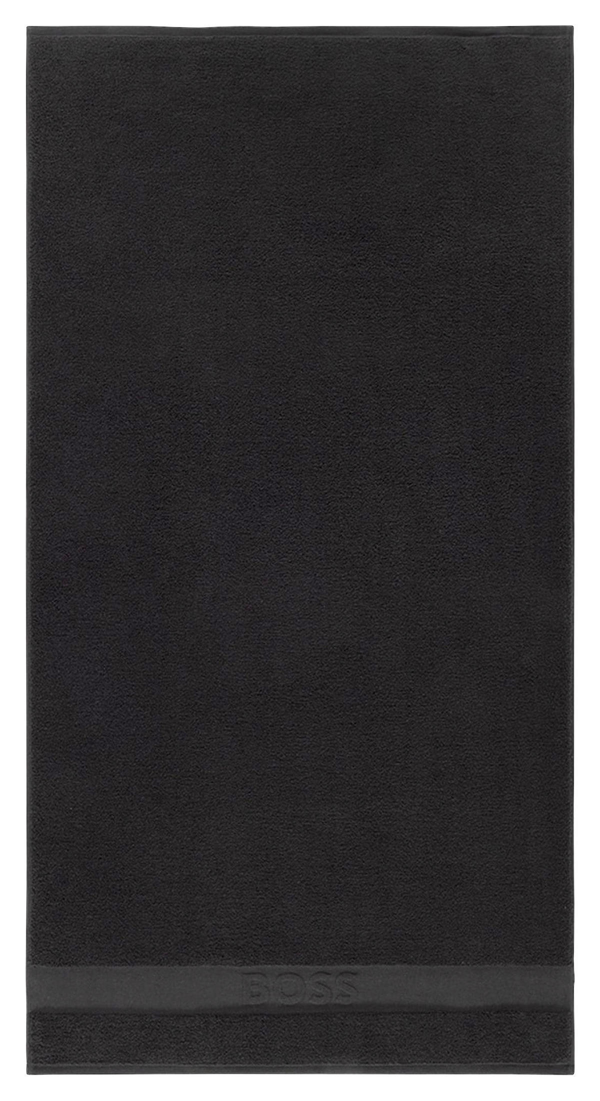 HANDTUCHSET MLOGO Dunkelgrau  - Dunkelgrau, Design, Textil (50/100cm) - Hugo Boss