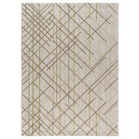 VENKOVNÍ KOBEREC, 80/150 cm, šedá, zelená - šedá/zelená, Basics, textil (80/150cm) - Livetastic