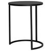 ODKLÁDACÍ STOLEK, černá - černá, Design, kov (39/39/50cm) - Johann Jakob