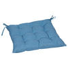 GARTENSITZKISSEN in Blau 40/40 cm  - Blau, Design, Textil (40/40cm)