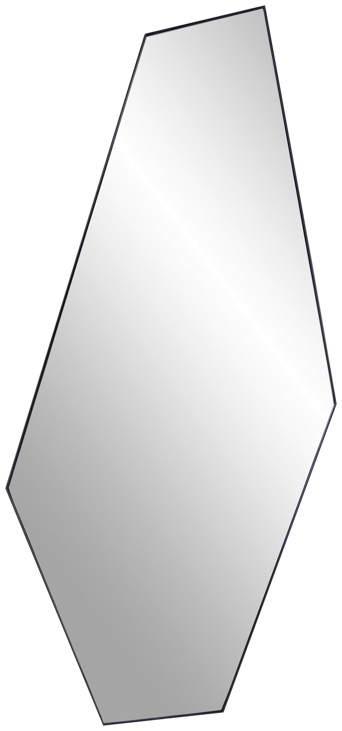 WANDSPIEGEL 78/165/2,5 cm    in Freiform  - Schwarz, Trend, Glas/Holzwerkstoff (78/165/2,5cm) - Landscape