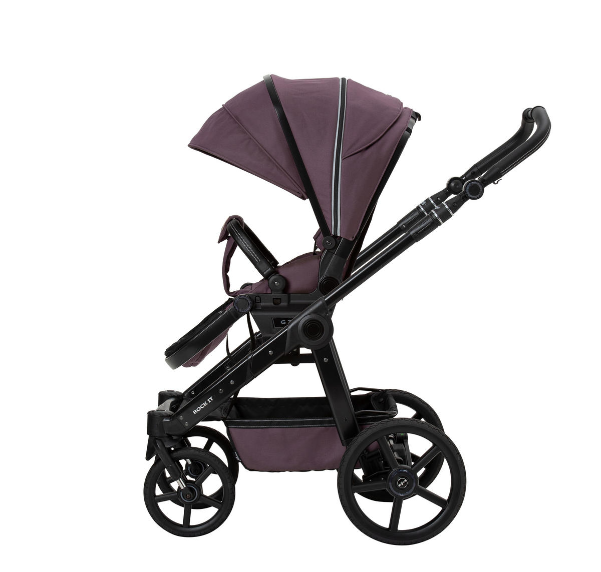 KINDERWAGENSET Outdoor Activity  - Aubergine, Basics, Textil (58,5/115/102cm) - Hartan
